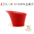 Tigela de cachorro de frutas vermelhas inclinada cerâmica quente novos produtos para 2015